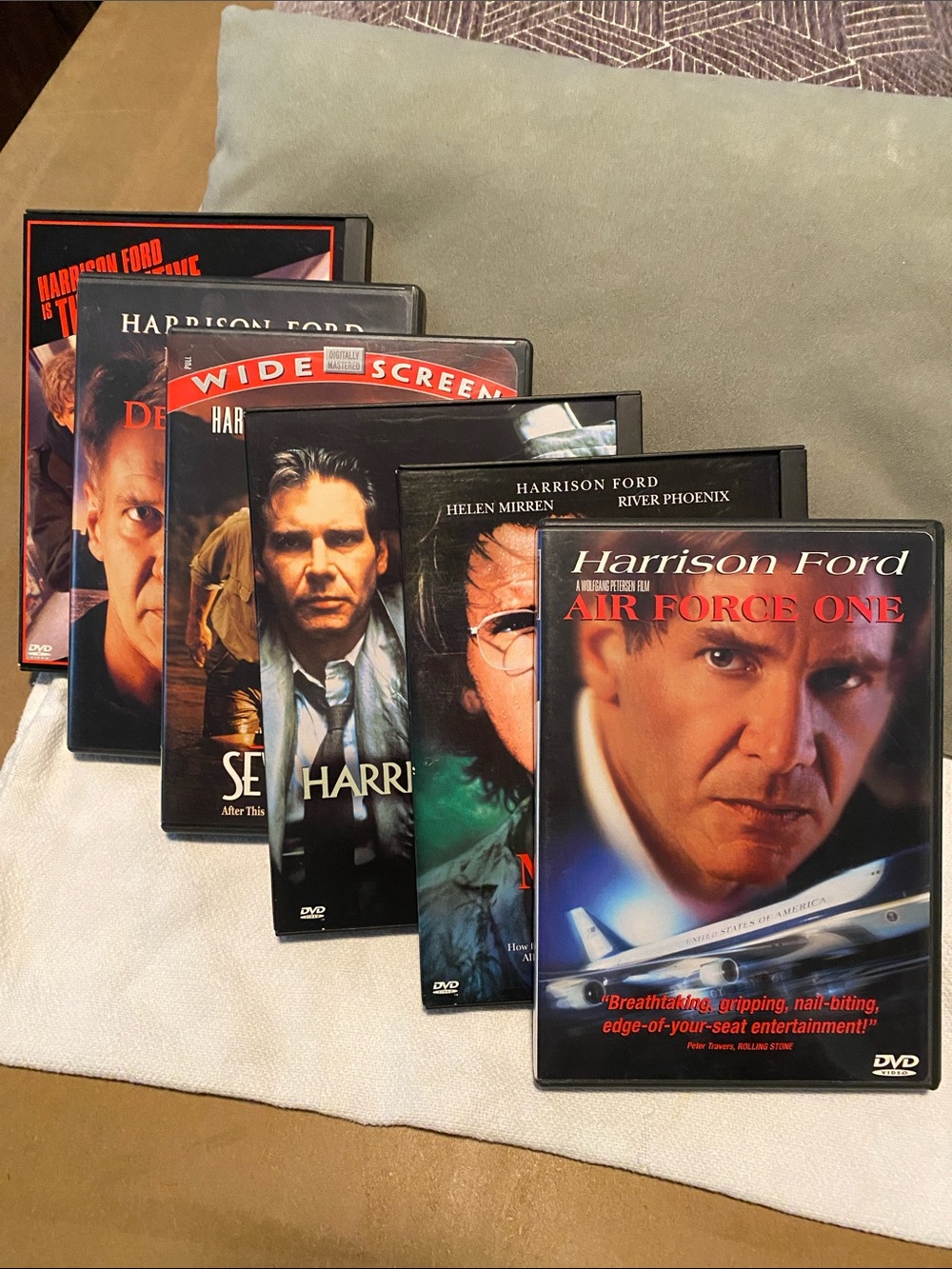 Harrison Ford DVD Lot - Air Force One & More - Black
